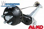 Alko Anhängerachse B1200-6 Plus, Achslast 1350 kg, Auflage =750 mm, Radanschluss =112x5