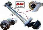 AL-KO PLUS Achse gebremst  AAA (AUTOMATISCHE NACHSTELLUNG) B1200-6, EA 1350 kg, Typ 2051, Anlage=1200mm, Auflage=750mm